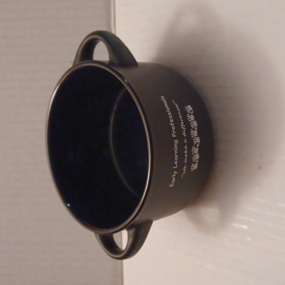 4/$40 New Black Handled Bowl - Early Learning Professionals